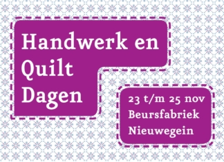 handwerk en quiltdagen