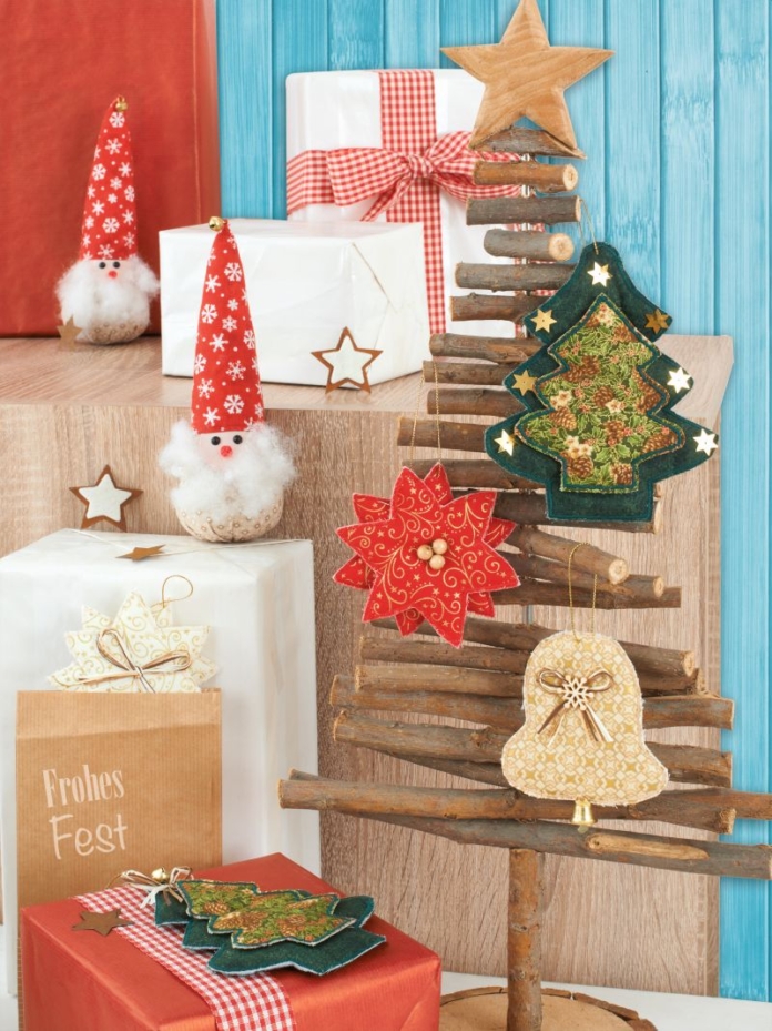 kerstboom 4 decoraties