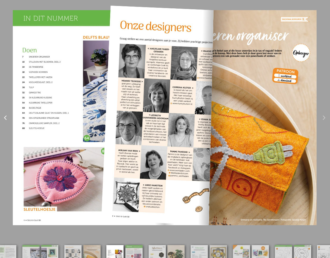 Ontdek de gratis demo editie van Stitch en Quilt!